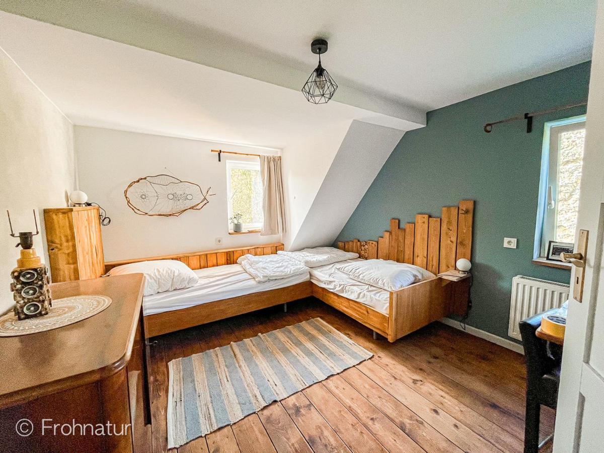 Tolles Ferienhaus Frohnatur Mit Sauna In Ruhiger Lage プラウエン エクステリア 写真